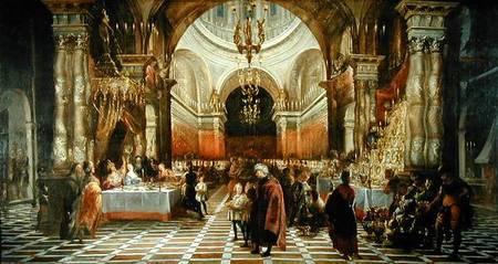 Miranda, Juan Carreno de Belshazzar's Feast oil painting picture